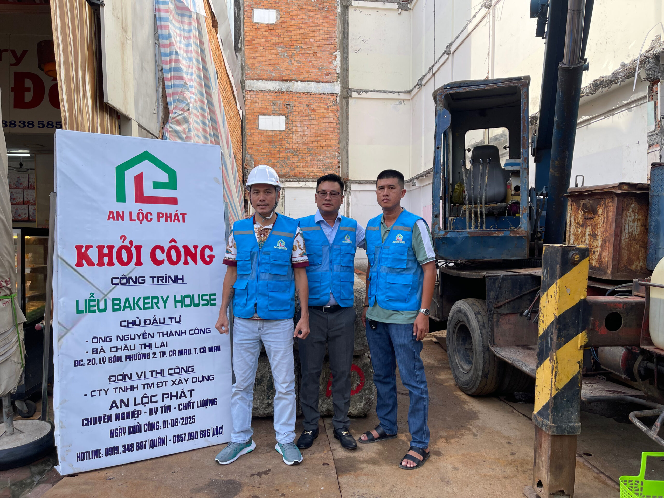 Read more about the article Khởi Công Nhà Phố Thương Mại 5 Tầng 1 Tum tại Đường Lý Bôn, TP Cà Mau