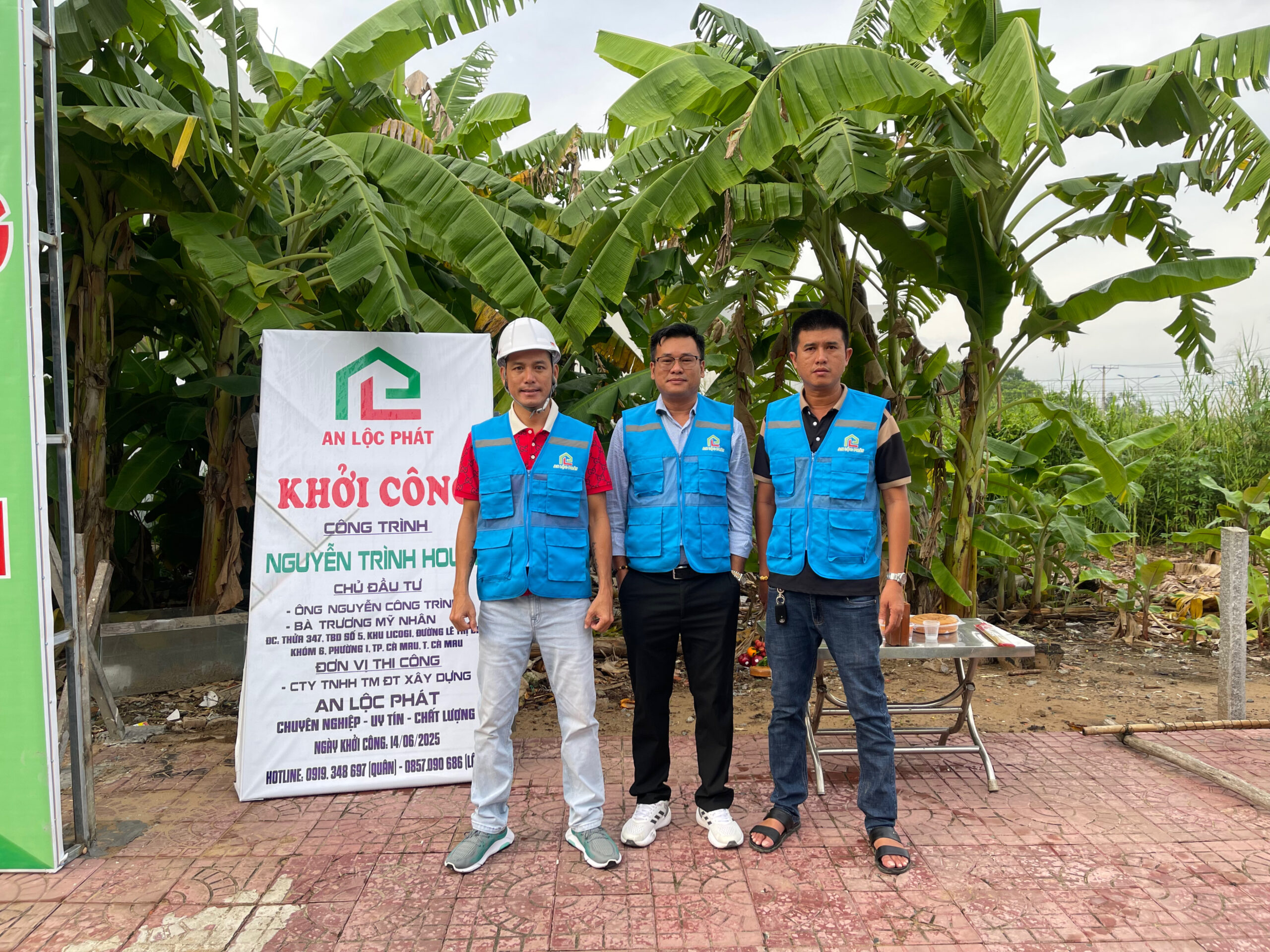 Read more about the article Khởi Công Xây Dựng Nhà Phố 1 Trệt 1 Lầu tại KDC Licogi, Phường 1, TP. Cà Mau