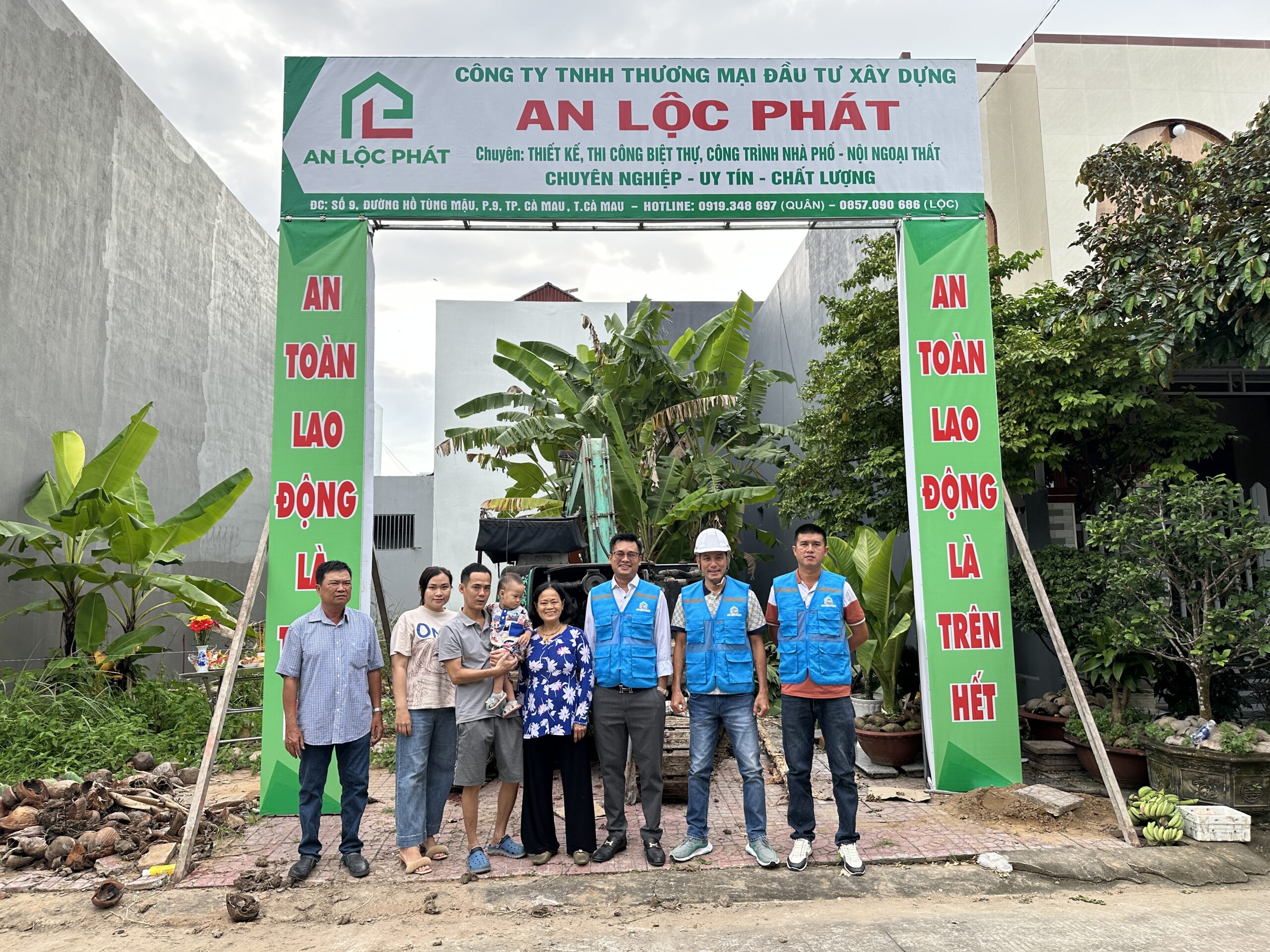 Read more about the article KHỞI CÔNG XÂY DỰNG NHÀ PHỐ 1 TRỆT 1 LẦU TẠI KDC LICOGI P1 TP. CÀ MAU