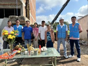 Read more about the article KHỞI CÔNG NHÀ PHỐ 2 TẦNG 1 TUM – Ở KẾT HỢP KINH DOANH tại  Đường Châu Văn Liêm – KDC Minh Thắng, P9