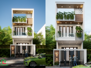 Read more about the article Phối cảnh nội thất 3D nhà phố hiện đại tại Phường 8 TP Cà Mau